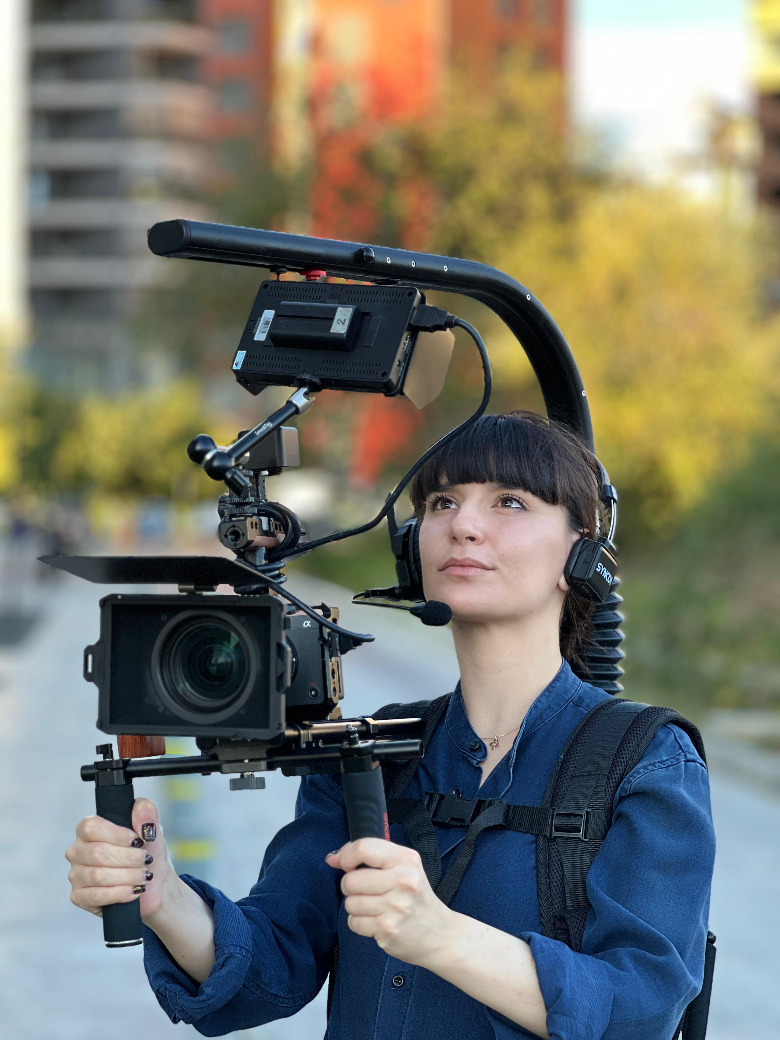 vivFilms camera operator on location